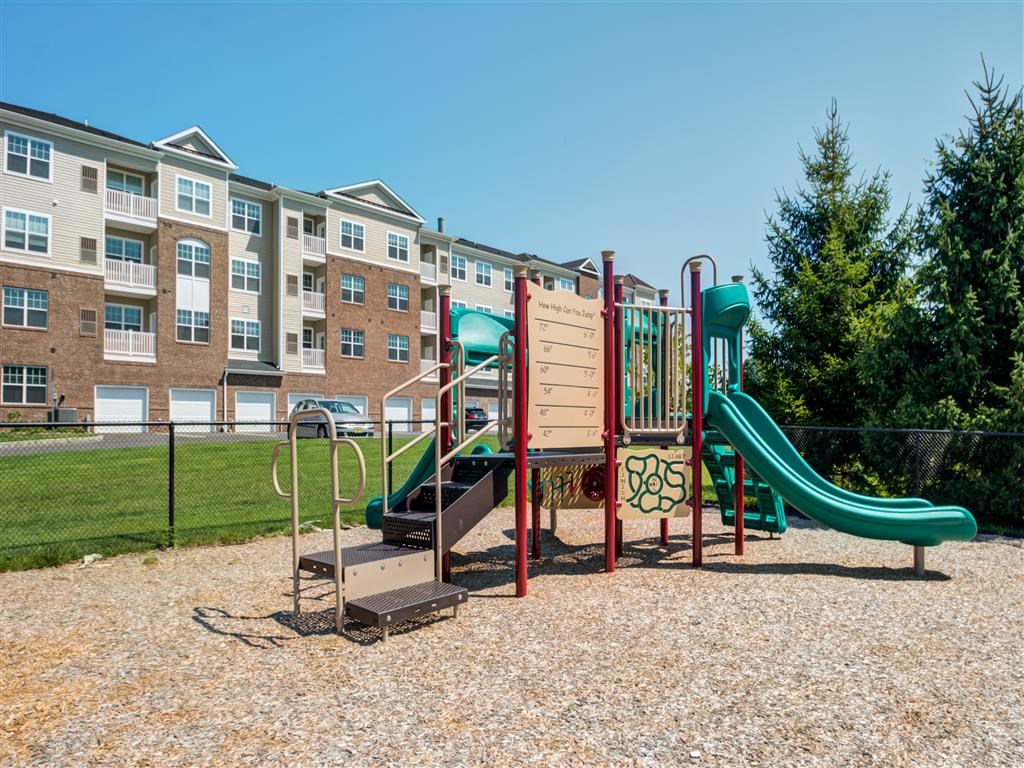 our apartments have a playground for kids to play
