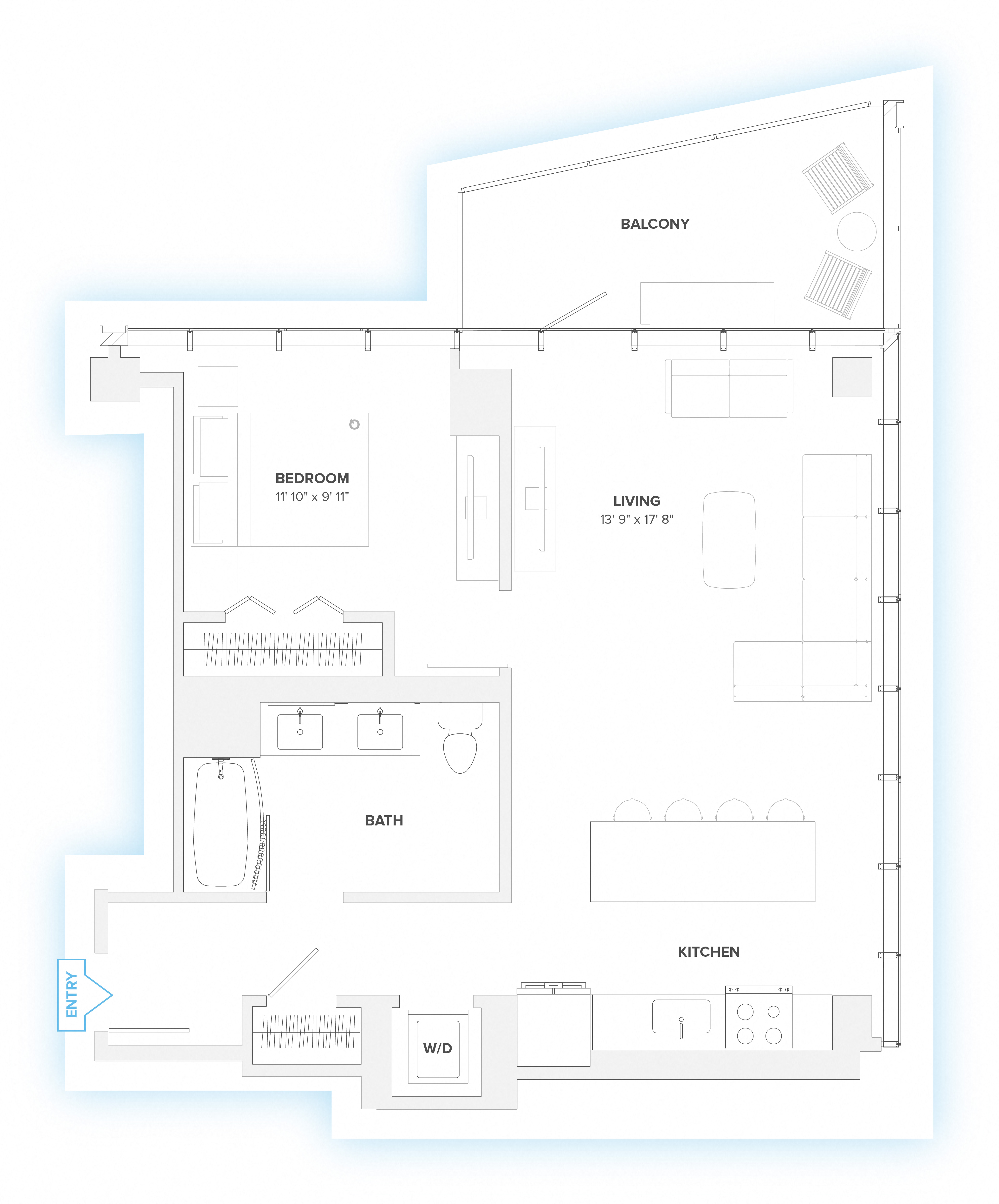 730 N Milwaukee Studio-2 Beds Apartment for Rent - Photo Gallery 58