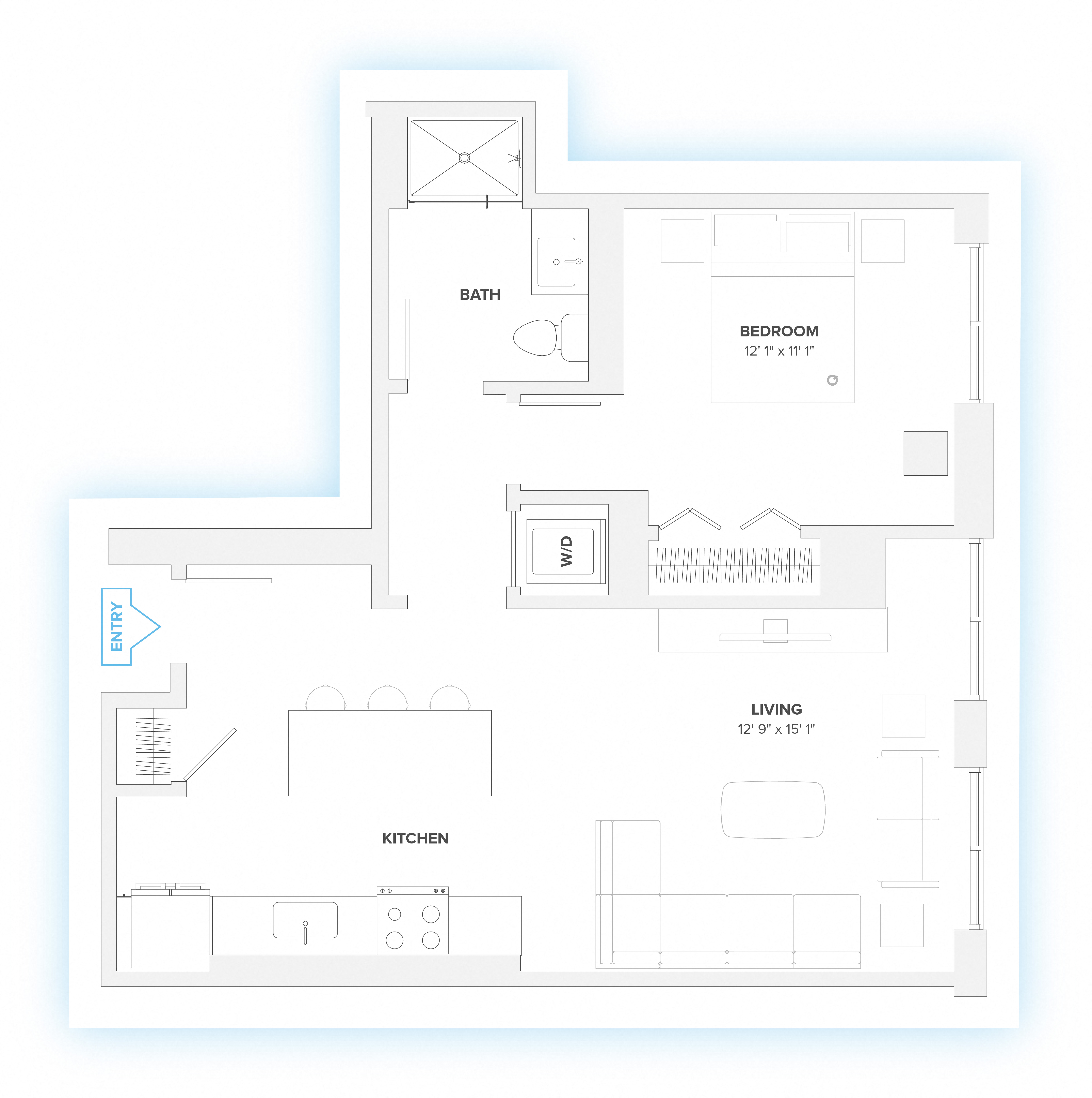 730 N Milwaukee Studio-2 Beds Apartment for Rent - Photo Gallery 60