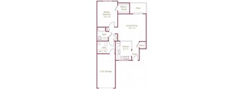 Kensington Floor Plan at Briarcliff Village, Commerce Township, 48390