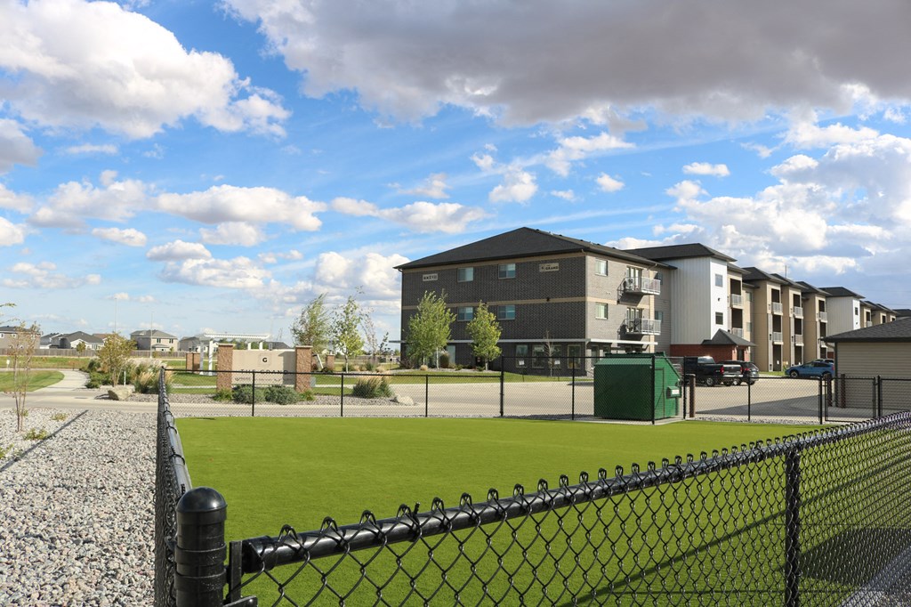 Dog park at Upscale Living at the Grand off 45th, Fargo North Dakota