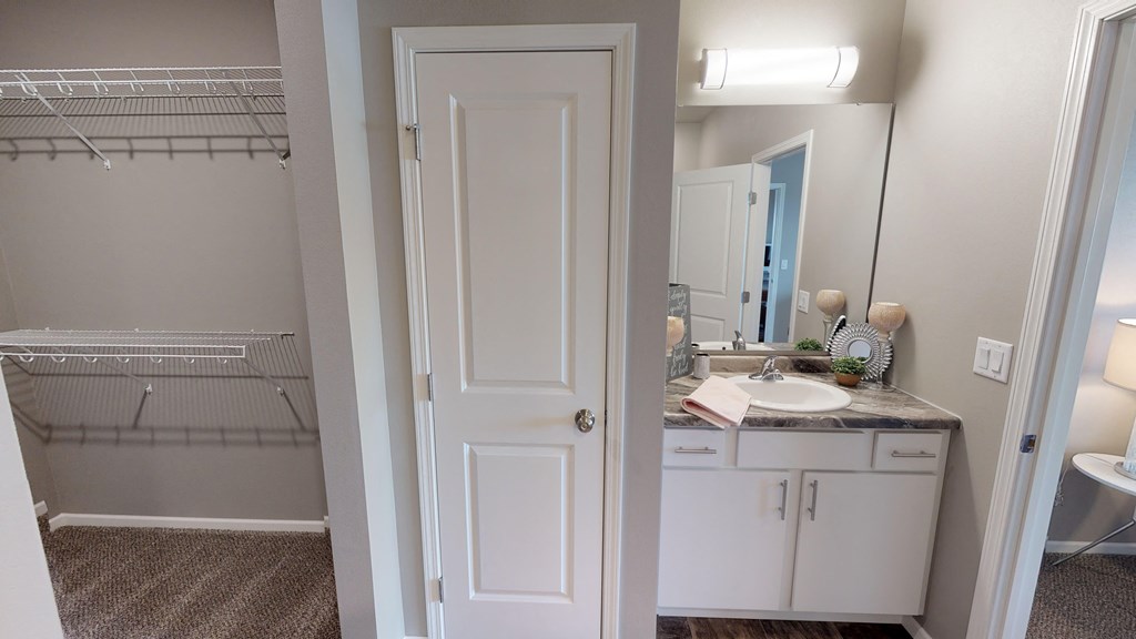 Bathroom With Closet at Upscale Living at the Grand off 45th, Fargo, 58104