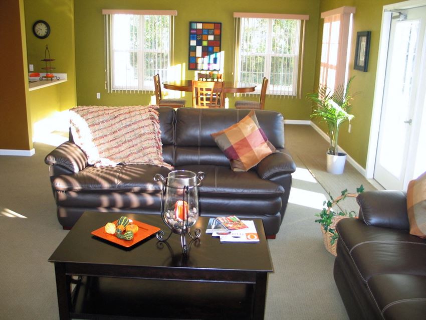 lobby furnished clubhouse Lobby at Prairie Apartments - Photo Gallery