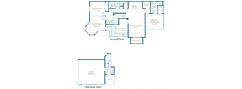 The Bristol Floor Plan at Turnbury Park, Michigan