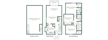 Winston I Floor Plan at Wexford, Novi, MI, 48377