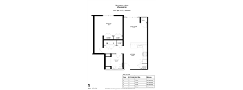 1 Bedroom - 50% AMI Income Restricted