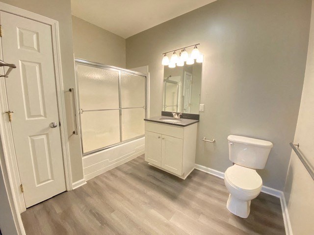 Larger bathroom.