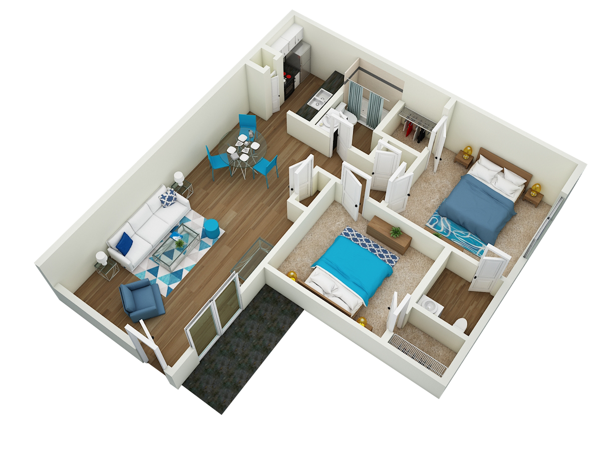 Stadium 700 - Ranger Floorplan