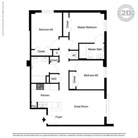 Townhouse 3 Bedroom 2 Bath 2D Floorplan_Brownsville Village I, Miami, FL 33142 Townhouse 3 Bedroom 2 Bath 2D Floorplan_Brownsville Village I, Miami, FL 33142