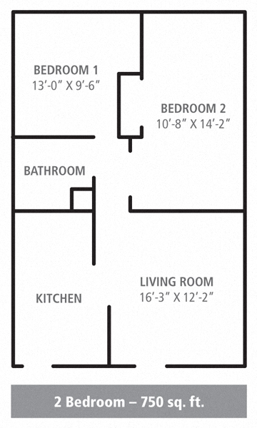2 Bedroom