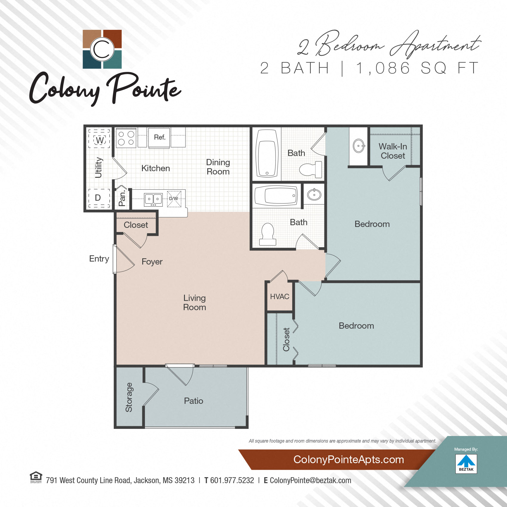 2 Bedroom