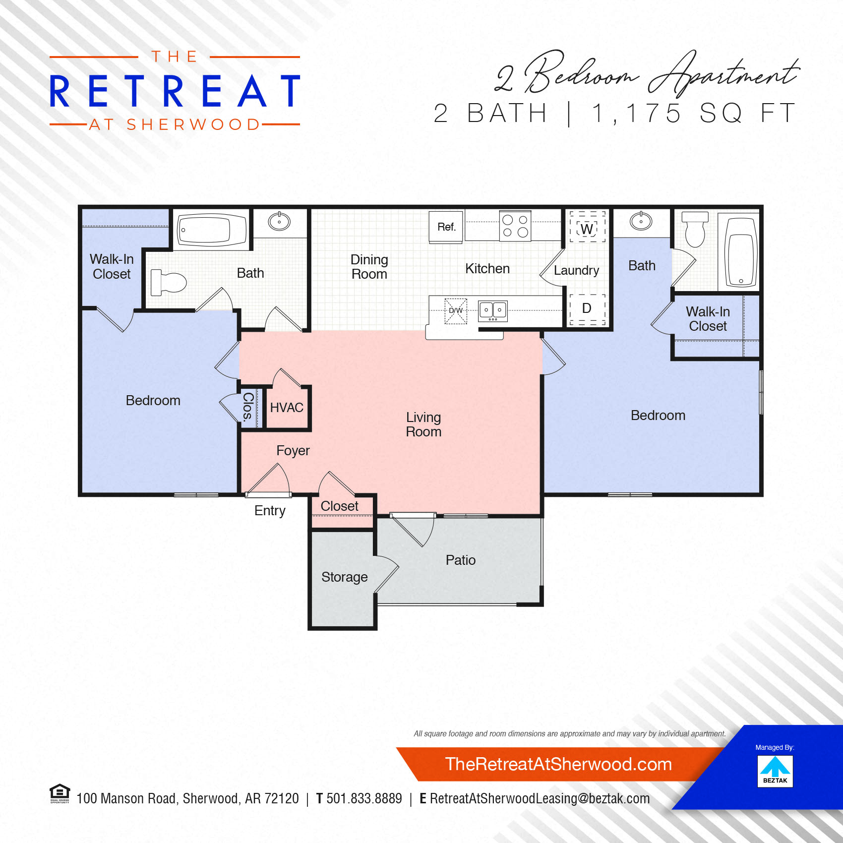 2 Bedroom - 1175