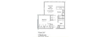 1-Bed, 1-Bath