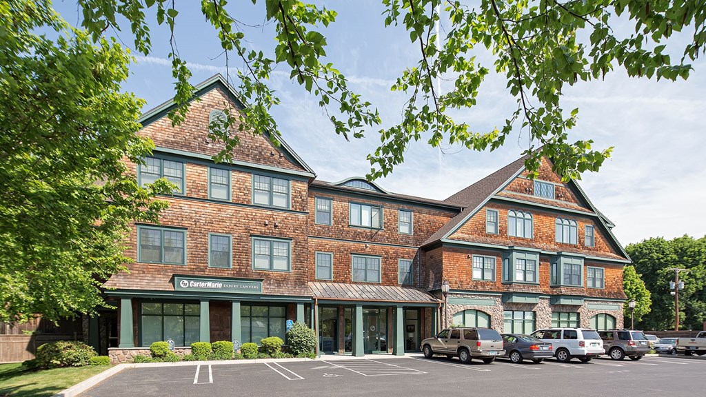 Exterior of building.