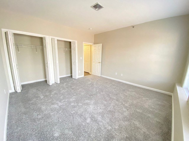 Upgraded bedroom carpeting.