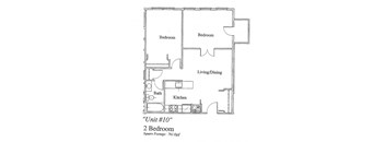 2-Bed/2-Bath