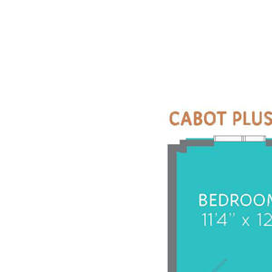 Cabot Plus Floor Plan Cabot Plus Floor Plan