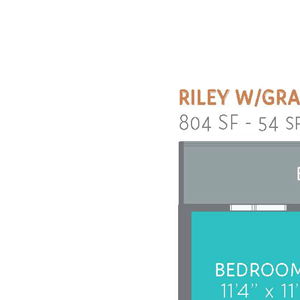 Riley Floor Plan with Grand Balcony Riley Floor Plan with Grand Balcony
