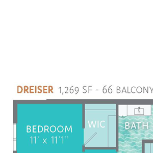 Dreiser Floor Plan Dreiser Floor Plan