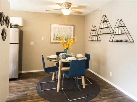 Model dining room