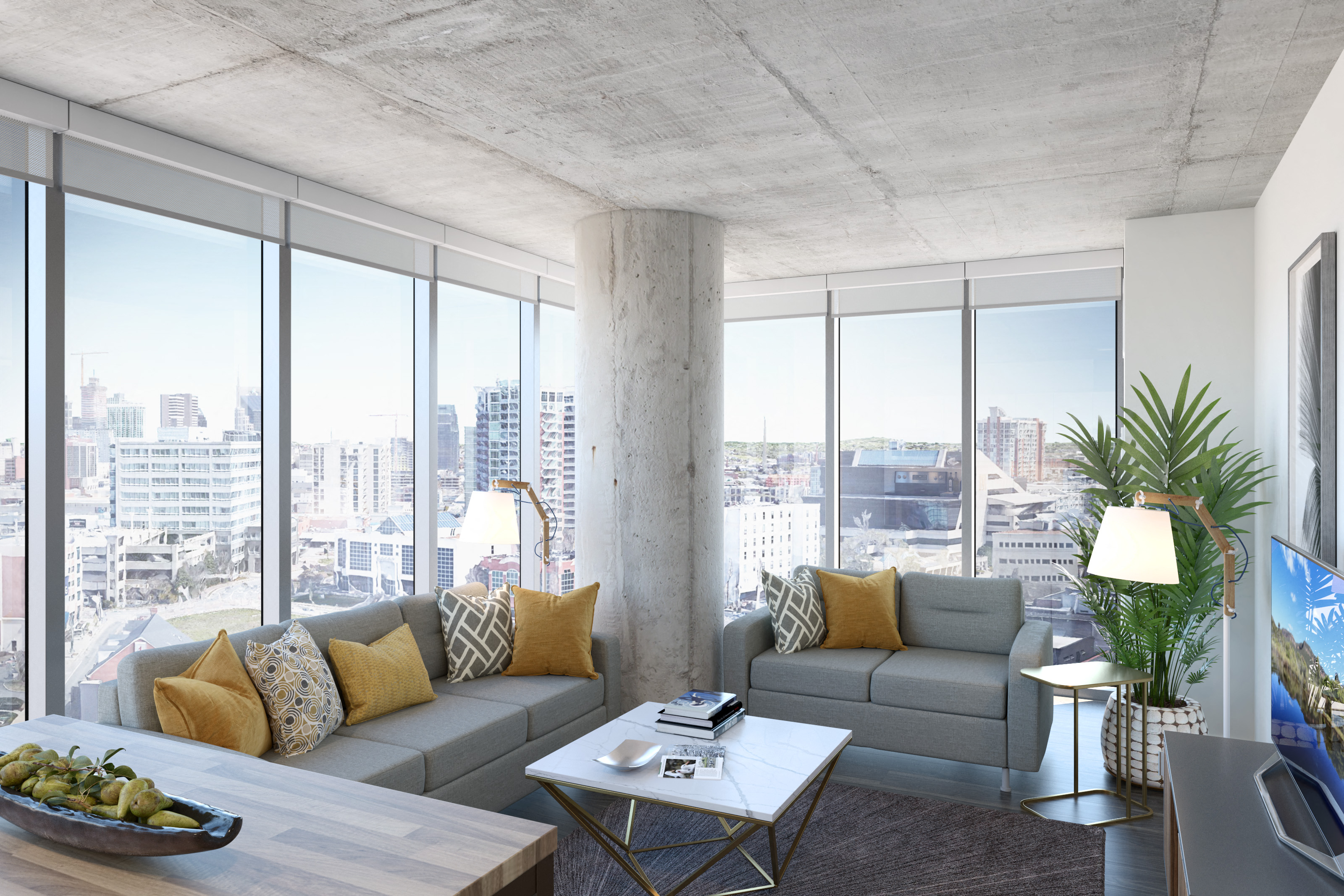 3 Bedroom 3 Bathroom By the Bed Living