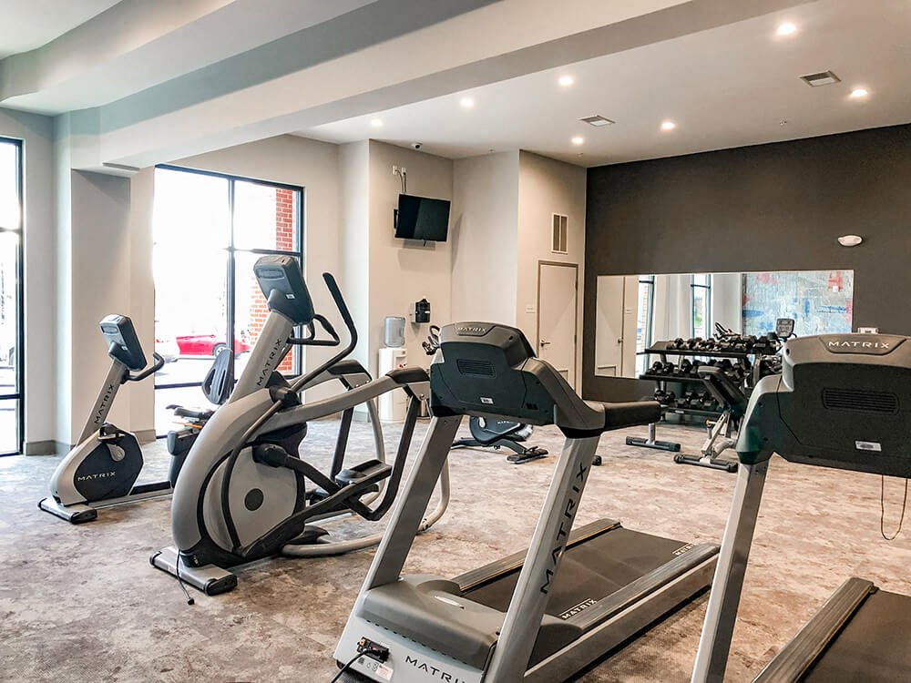 24-Hour Gym at The Ivy at Berlin Place, South Bend, IN, 46601