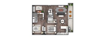 2 Bed 2 Bath