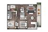 2 Bed 2 Bath