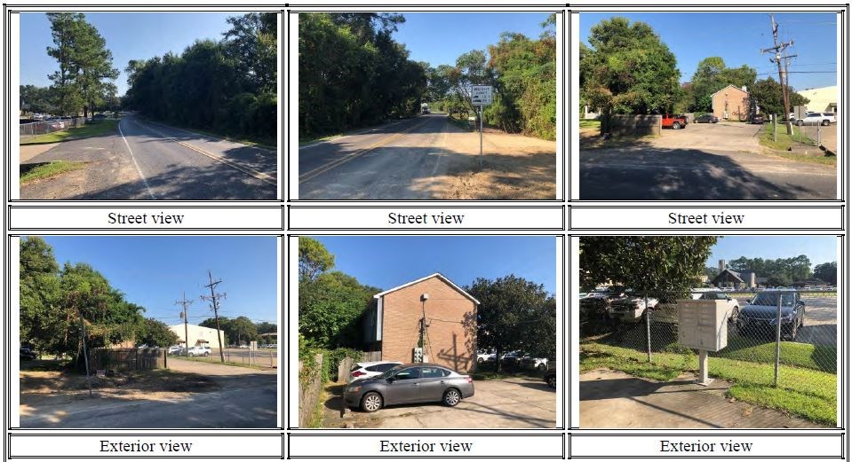 a series of pictures of a street with different cars