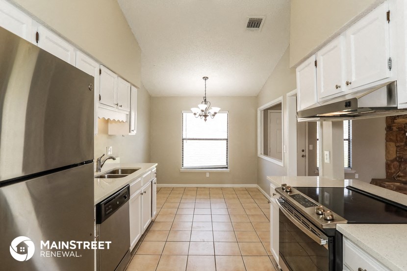 the kitchen is clean and ready for us to use