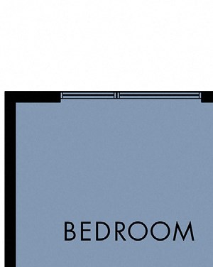 2 bed, 1 bath 868 sq ft