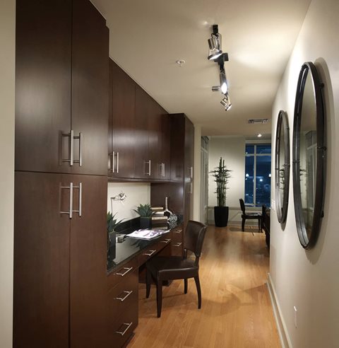 Gallery | High Rise Apartments in Downtown LA | 717 Olympic Get help determining the best garden path width.