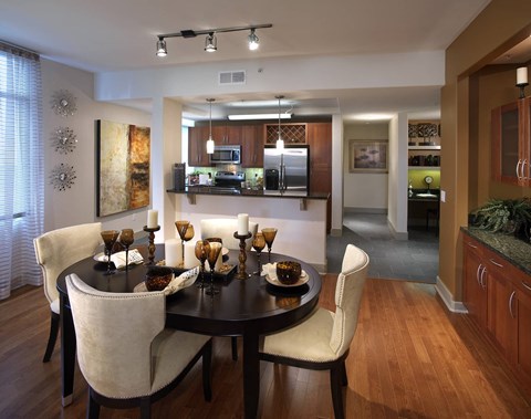 Apartment Dining Area
