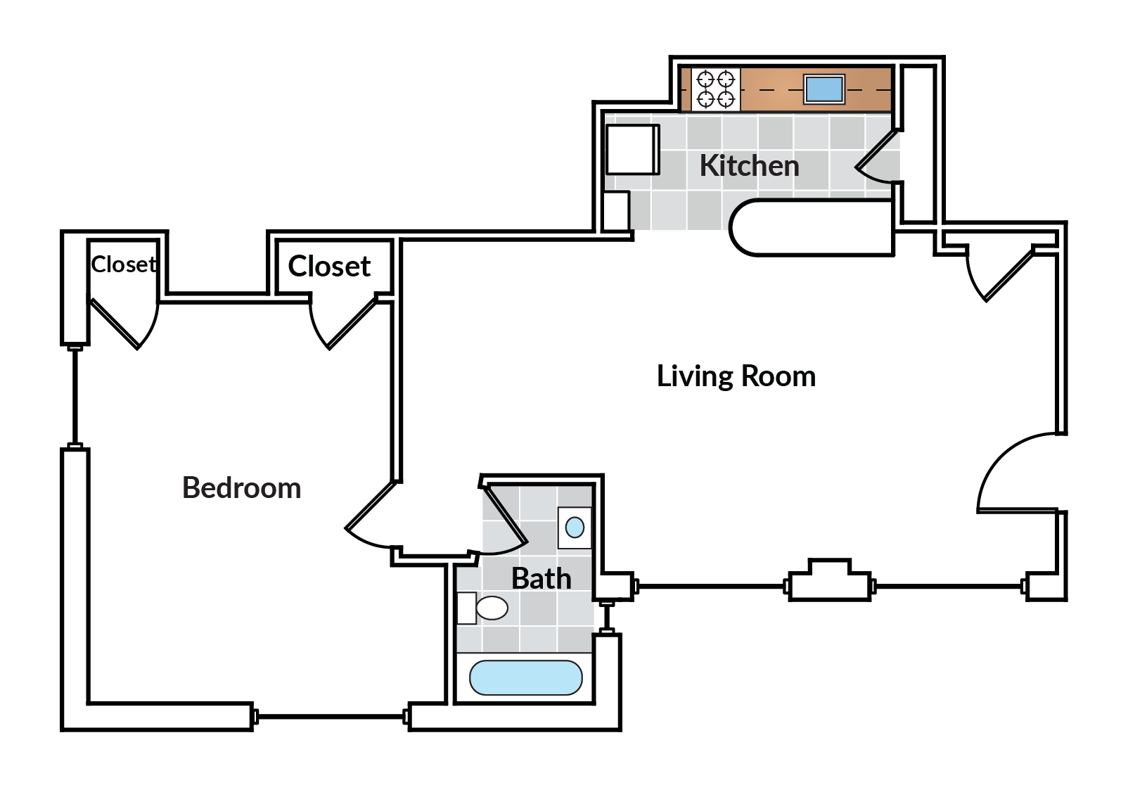 1 Bedroom