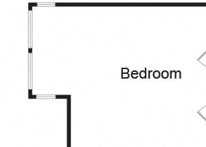 A1 floor plan at Axis Admirals Hill Apartments in Chelsea MA