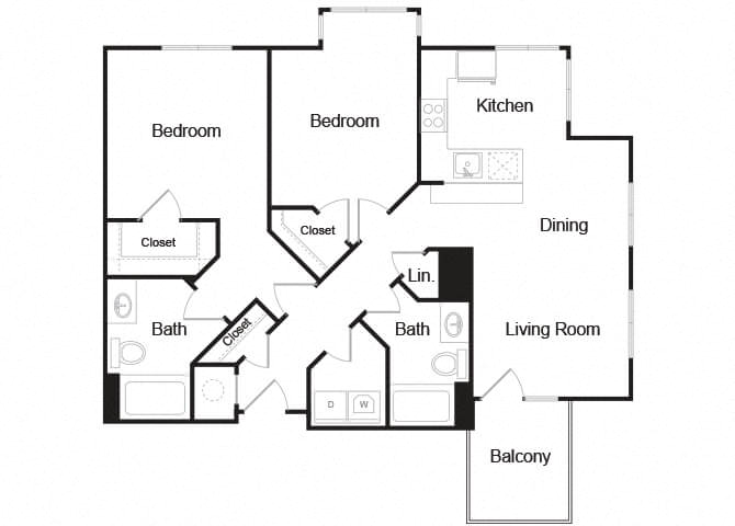 B2 floor plan