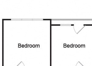 C1 floor plan at Axis Admirals Hill Apartments in Chelsea MA