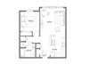 Birch Floor Plan Birch Floor Plan at Tivalli Apartments, Lynnwood, WA, 98087