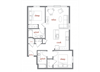 Madrona Floor Plan Madrona Floor Plan at Tivalli Apartments, Lynnwood