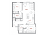 Maple Floor Plan Maple Floor Plan at Tivalli Apartments, Washington