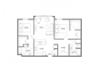 Pine Floor Plan Pine Floor Plan at Tivalli Apartments, Lynnwood, 98087