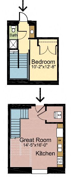 1 Bedroom 1 Bathroom