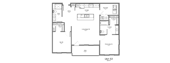 2 Bedroom, 2 Bathroom E2