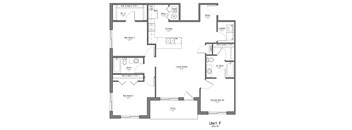 3 Bedroom, 2 Bathrooms F