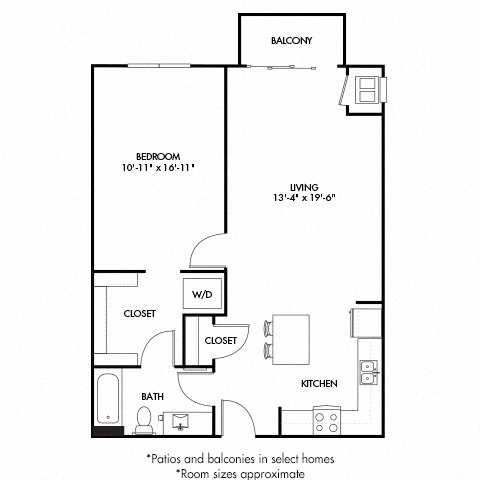 1 Bedroom D