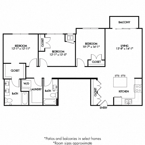 3 Bedroom B