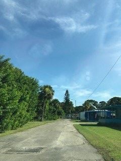 Walking path from property to creek, imperial mobile home park New Port Richey Florida