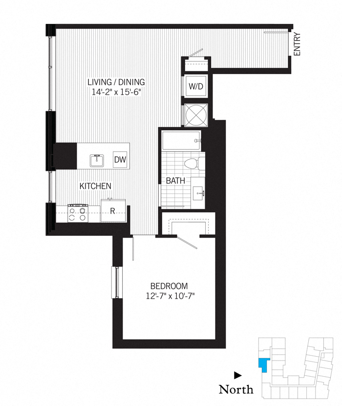 1 Bed - 1 Bath | a06