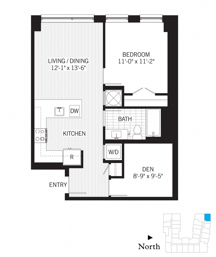 1 Bed - 1 Bath | ad01