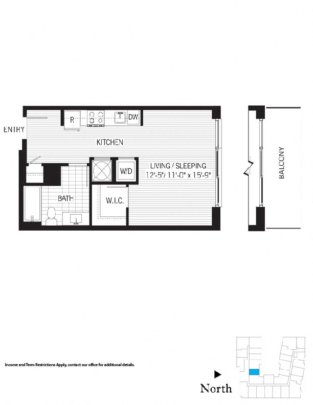 Studio | s02m (Income Restricted)
